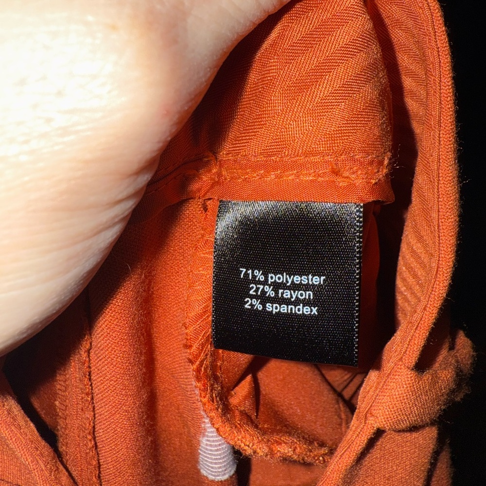 The Limited Terracotta Wide Leg Pant - Picture 4 of 6